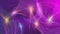 Abstract futuristic 3D violet background. Vector. Luminous neon neural network. Bright beams of plasma.