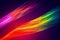 Abstract futuristic colourful neon light trails energy style swoosh background