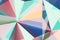 Abstract geometric background with colorful polygons