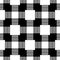 Abstract geometric background. Seamless pattern. Black and white checked print