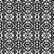 Abstract geometric background. Seamless pattern. Black and white simple ornamnet