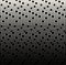 Abstract geometric black and white gradient square halftone pattern