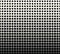 Abstract geometric black and white gradient square halftone pattern