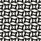 Abstract geometric black and white graphic design print stars pattern background