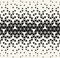 Abstract geometric black and white graphic design triangle halftone pattern