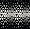 Abstract geometric black and white graphic design triangle halftone pattern