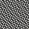 Abstract geometric black and white graphic design weave unique pattern background