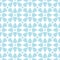 Abstract geometric blue deco art trippy pattern background