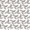 Abstract geometric fashion design print feathers pattern