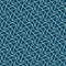 Abstract geometric hipster fashion pillow blue random grid pattern