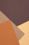 Abstract geometric paper background in earth tone. Many earth tones originate from clay earth pigments, such as umber, ochre, and