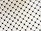 Abstract geometric pattern. Simple black and white tile floor ba