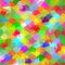 Abstract geometric polygonal colorful background.