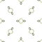 Abstract Geometric seamless colorless pattern on white background