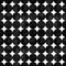 Abstract geometric seamless pattern. Black and white minimalist monochrome watercolor artwork