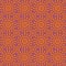 Abstract geometric seamless pattern. Orange style pattern with circle and line.