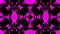 Abstract geometric seamless pink pattern background. Abstract Stripes Kaleidoscope Loop. Fast Psychedelic Colorful Kaleidoscope VJ