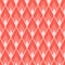 Abstract geometric seamless tile pattern with acute angled lozenged repeat