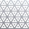 Abstract geometric silver seamless pattern with glitter