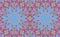 Abstract Geometric Spring Flowers Patterns Kaleidoscope