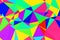 Abstract geometrical background consisting of multicolored triangular polygons