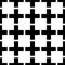 Abstract geometrical monochrome background with squares