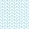 Abstract geometry light blue deco art three point star pattern