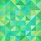 Abstract geometry trianglesgreen pattern