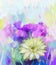 Abstract Gerbera Flower painting