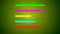 Abstract glowing colorful waiting loading bar illustration on green background