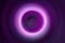Abstract glowing neon purple circle radial blur background