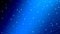 Abstract Glowing Stars in Blue Background
