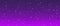 Abstract Glowing Stars in Purple Background