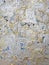 Abstract gold and blue painted wall texture, grunge art deco, unique modern home wall art decorative paint