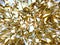 Abstract gold crystal glass background