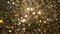 Abstract gold lights shiny art background 4k, super slow motion