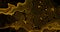 Abstract gold liquid. Golden wave background.Trendy vibrant texture, fashion textile, neon colour, Lava, nougat, caramel