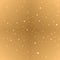 Abstract gold seamless background. Golden starry sky