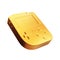 Abstract Golden Arcade Old School Joypad, Gamepad or Game Console. 3d Rendering