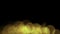 Abstract golden brown defocused blur bokeh light Loop background 4K Christmas Animation.