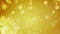 Abstract golden Christmas background with bokeh defocused lights