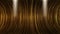 Abstract Golden Moving Line Streaks Background