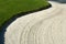 Abstract of Golf Bunker