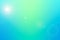 Abstract gradien blue and green flare light