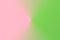 Abstract gradient blurred duotone light lettuce green pink background. Radial concentric pattern. Pastel Colors