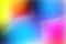 Abstract gradient blurred multicolored rainbow