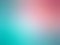 Abstract gradient pink teal colored blurred background