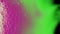 Abstract gradient series. Bubble abstraction composed of green and purple color