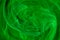 Abstract green background of real molten glass