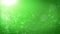 Abstract green Christmas background with bokeh defocused lights